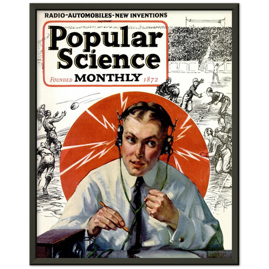 November 1922 Popular Science Cover Print