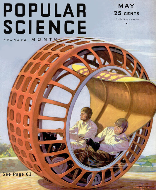 May 1932 Popular Science Cover Print