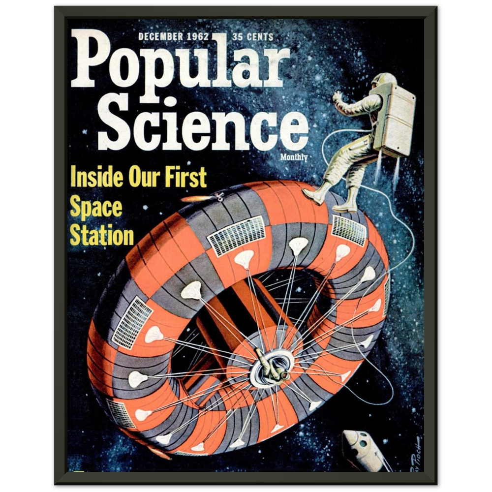 December 1962 Popular Science Cover Print