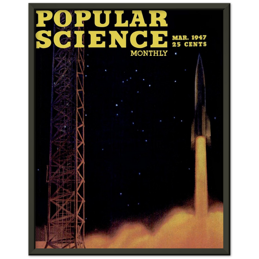 March 1947 Popular Science Cover Print