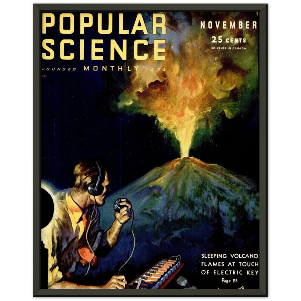 November 1931 Popular Science Cover Print
