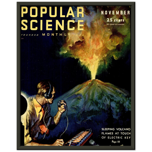 November 1931 Popular Science Cover Print