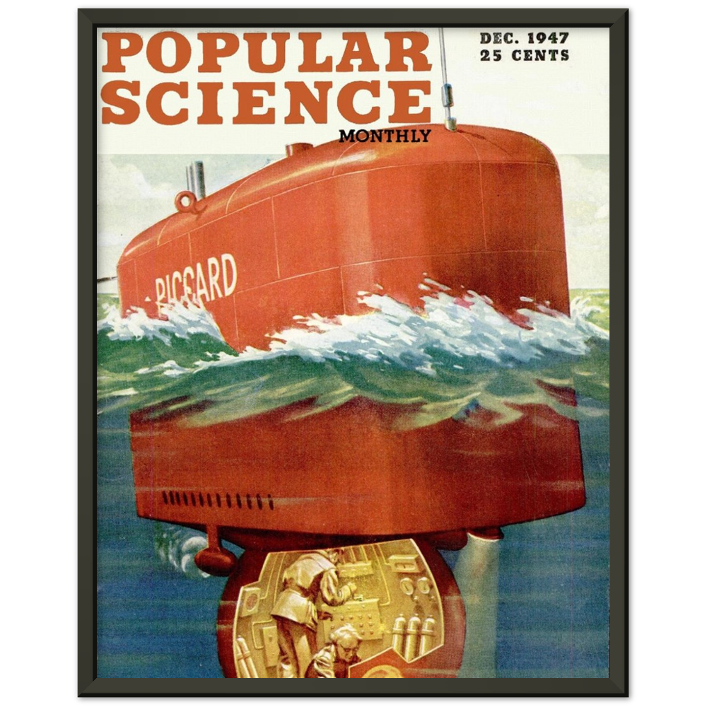 December 1947 Popular Science Cover Print